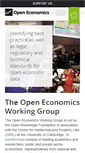 Mobile Screenshot of openeconomics.net